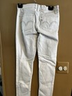 Levis Destressed White Jeans Size 5 — photo 2