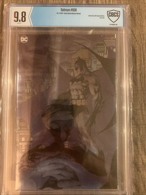 Batman #608 Jim Lee Foil Cover DC Comic Book CBCS 9.8 Graded