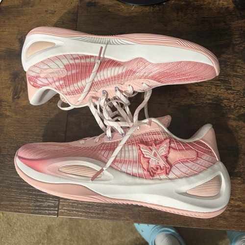 Rigorer AR1 Austin Reaves Pink/White Low Top Basketball Sneakers Z323360104-11