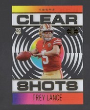 2021 Panini Illusions - Clear Shots Trey Lance #CS-18 (RC)