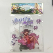 Disney TinkerBell Rosetta Pixie 3D Sticker Collage Dimensional Scrapbook 6 Pcs