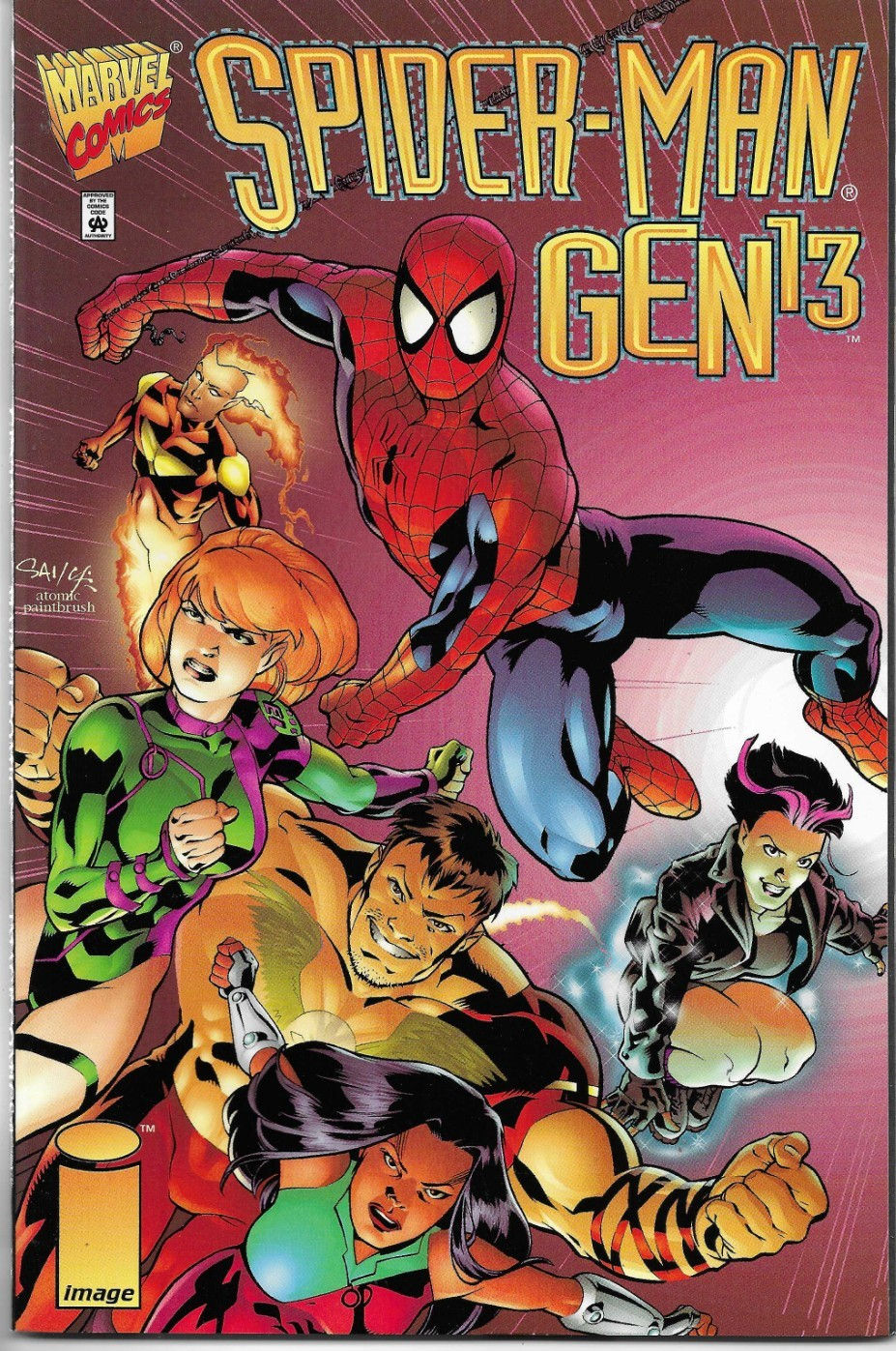 SPIDER-MAN / GEN-13 (1996) - Back Issue (S)