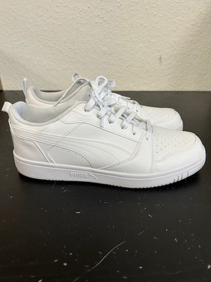 #B490: Puma Rebound v6 Low Herren Sneaker Sportschuh 392328 03 weiss Gr.46