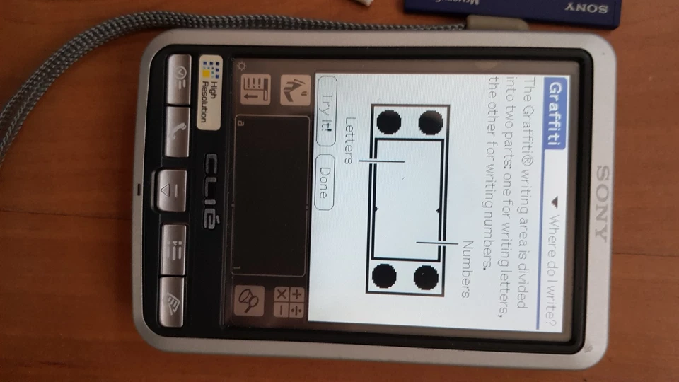 Sony Clie SJ22/E PDA Handheld Palm OS 4.1 - Image 4 of 4