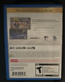 Jak and Daxter Collection Remastered PS Vita with case
