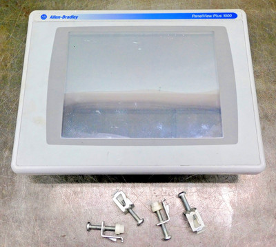 Allen Bradley 2711P-T10C4A1 Panelview Plus 1000 HMI  Logic Module 240V AC .65A