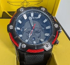 Invicta Darth Vader 41169 Limited Edition #0003/1977 Wrist Watch RARE Gunmetal