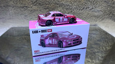 Kaido House Mini GT 1:64 Nissan Skyline GT-R R34 KRF V1 1999 Purple Limited
