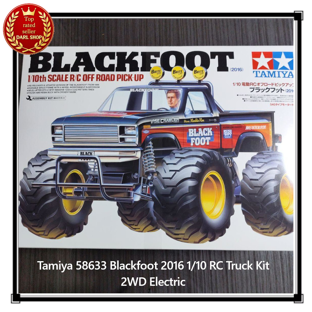 Tamiya 58633 Blackfoot 2016 1/10 RC Truck Kit 2WD Electric