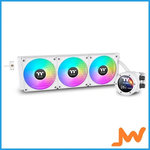 Thermaltake TH420 V2 Ultra EX ARGB Sync All-In-One Liquid Cooler - Snow Edition