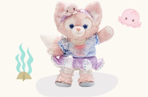 Peluche Shanghai Disneyland 2025 Duffy e amico Summer Ocean Party Lina Bell - Foto 2 di 6
