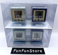 Bandai Cube World Season 3 Set 4-teilig 2 Hüllen elektronisches Spielzeug Ver...