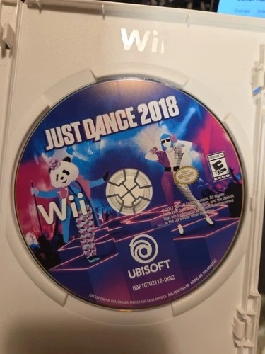 Just Dance 2018 Nintendo Wii Disc Only Tested Working free ship