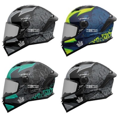 MT Stinger 2 Tagger Integralhelm Motorrad Motorradhelm ECE 22.06 zugelassener Deckel