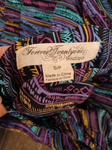 Rare-Forever 21 Boutique-Multicolor Lace Up  Romper Size Small  - Picture 14 of 14