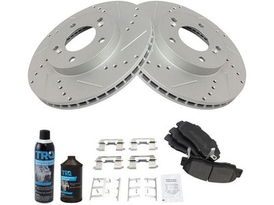 For 1991-1995 Acura Legend Brake Pad and Rotor Kit Front 75349SMTQ 1992 1993