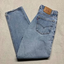 Vintage Levi  s 550 Relaxed Fit USA Denim Jeans 32x31 Red Tab 90's