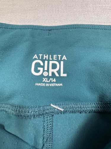 ATHLETA GIRL DIAMOND IN THE CUFF CAPRI Size XL 14 NWOT Deadstock - Picture 3 of 7