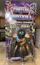 Turtles of Grayskull Stealth Ninja Leonardo TMNT MOTU Origins Action Figure New