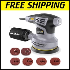 13000RPM Variable Speed 5-Inch Orbital Sander with Advanced Dust Collection