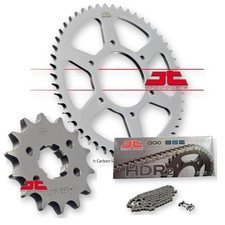 FITS YAMAHA YS125 2018 2019 HEAVY DUTY JT CHAIN AND FRONT / REAR SPROCKET SET
