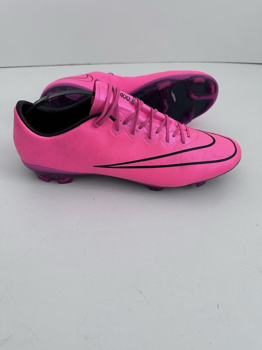 Nike Mercurial Vapor X Pink ACC Football Soccer Cleats Boots US11