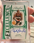 Panini 2023-24 Flawless Excellence Clyde Drexler Autograph #2/5 Trail Blazers