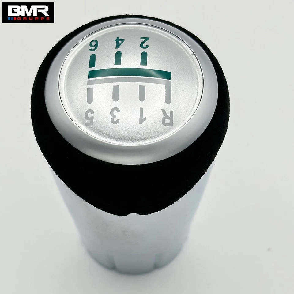 Perilla de cambio MP Alcantara 6 velocidades para BMW M3 M5 E46 E92 E90 E82 E60 E39 E36 ZM Foto 4 de 4