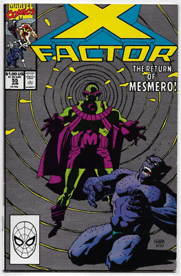 X-Factor #55 Marvel Comics David Schuhmacher Doran Milgrom Mignola 1990 FN