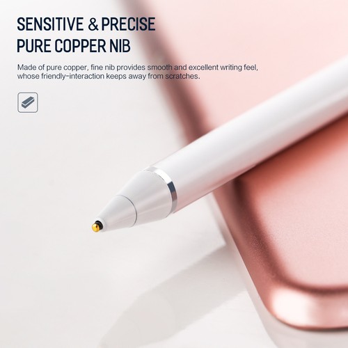 Rechargeable Touch Screen Pencil Pen Stylus for iPad 9 8 7 6 mini 4 5 6 Pro Air - Picture 4 of 12