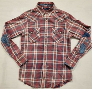 ralph lauren patchwork flannel