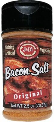 J&D's Bacon Salt Original 2oz  BBQ Seasoning Rub