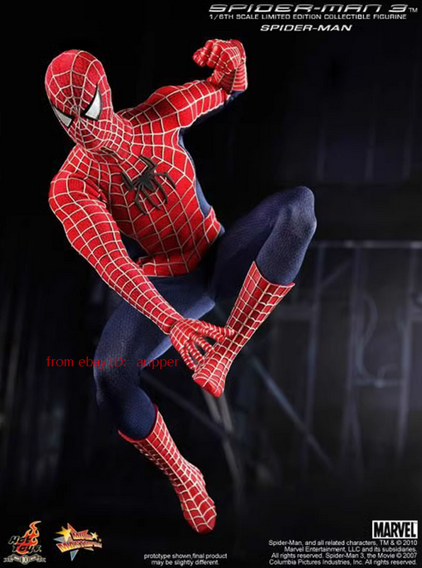 Hot HT MMS143 Spider-Man 3 Spider-Man Tobey Maguire 1/6 Action
