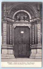 Bologna - Basilica di San Petronio - Porta Maggiore ITALY Postcard