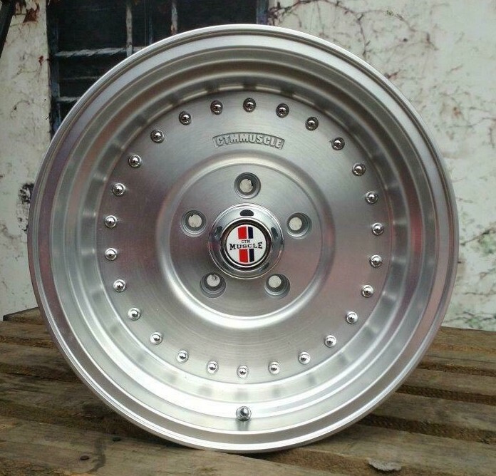 15 inch CTM Burnout Auto Drag Style Wheels Fit For Holden HQ HX HJ ...