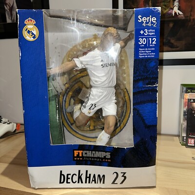 FT Champs - Sir David Beckham 23 - Real Madrid - 12 Inch Posed