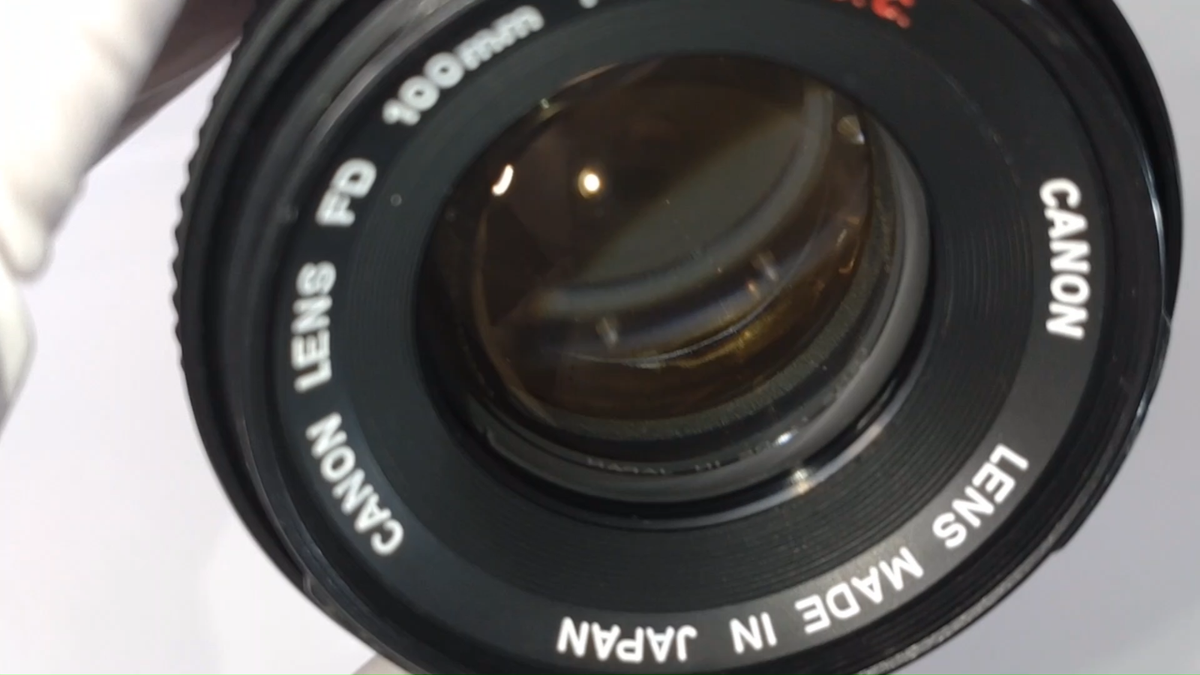 Mint] CANON FD 100mm F2.8 S.S.C. SSC MF Medium Telephoto Lens from