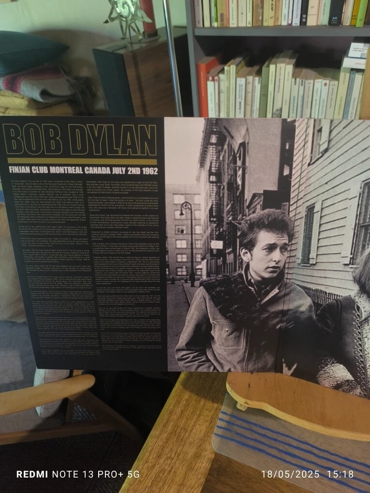 BOB DYLAN "FINJAN CLUB"(2LPS) - LP ORIGINAL (UK) (2013) - REF: LETV112LP- - Photo 4/4