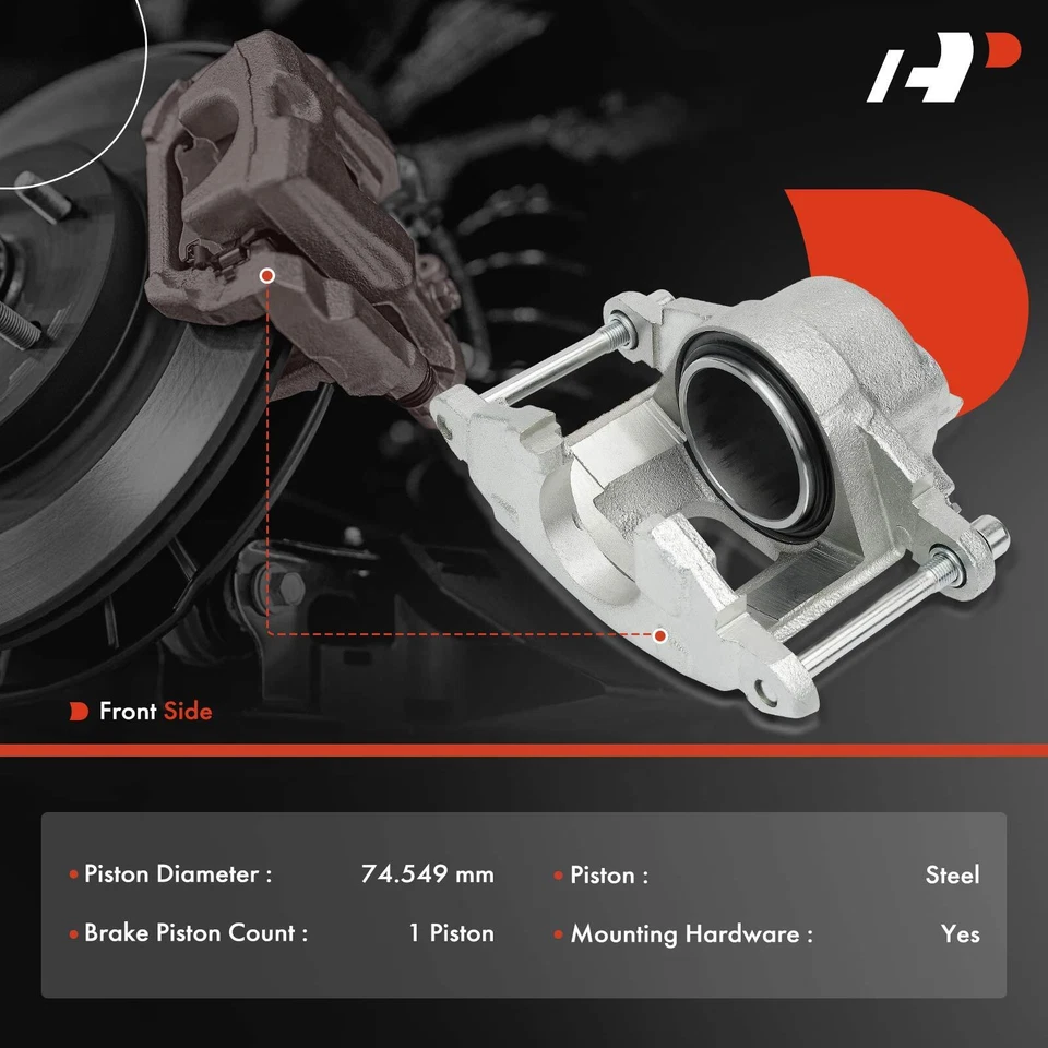 Pinza de freno delantera A-Premium 2x para Chevy K10 K20 Blazer GMC K15 Jeep J20 Foto 2 de 4