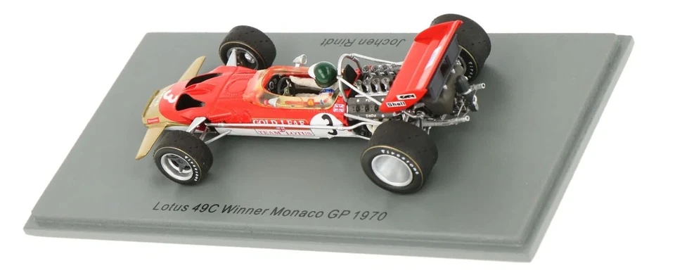 Spark S6385 Lotus 49C 1st Monaco 1970 - Jochen Rindt World Champion 1/43 Scale - Image 2 of 4