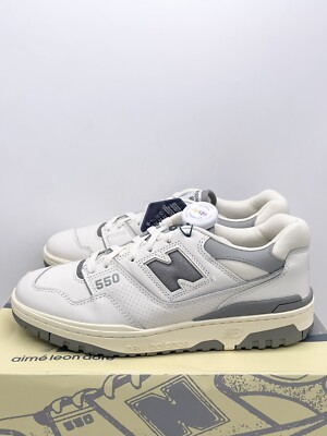New Balance 550 Aime Leon Dore ALD White Grey BB550ALE Mens New Balance 550 Aime Leon Dore ALD White Grey BB550ALE Mens