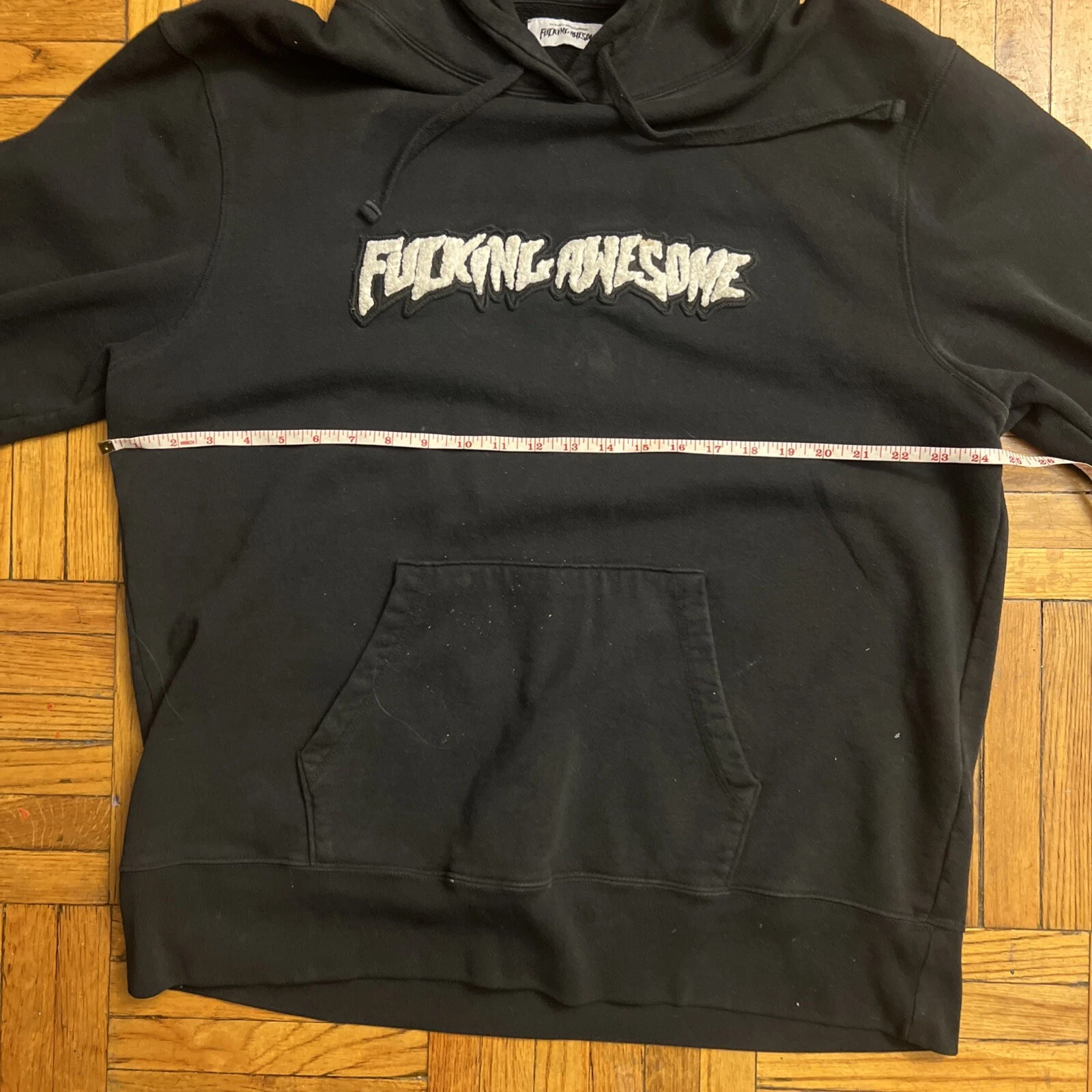 Felpa con cappuccio F*cking fantastica logo ciniglia Supreme