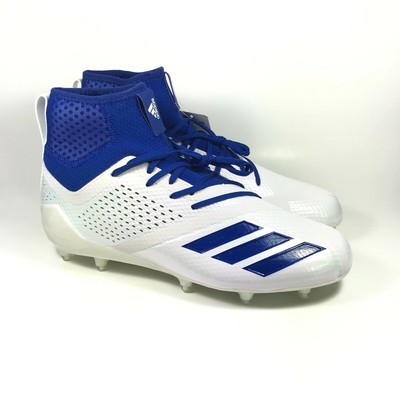Adidas Adizero 5-Star 7.0 Mid Football Cleats Blue White Mens DA9563 Size 10.5 | eBay