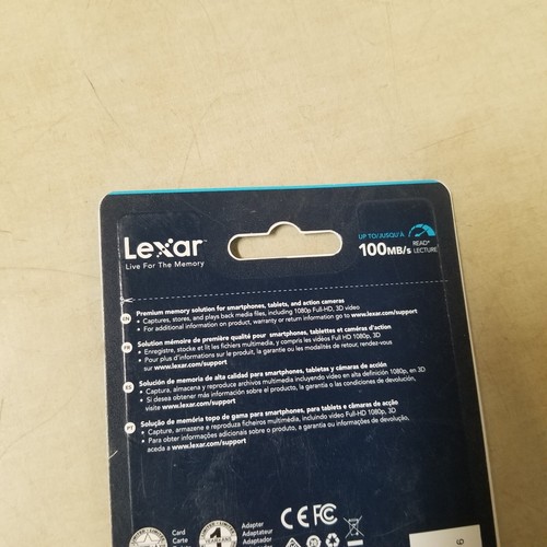 Lexar High Performance 32GB 633X MicroSDHC UHS-i 100MB/S Blue Series SEALED - Picture 5 of 6