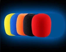5 X  High Quality Microphone Windscreen Foam Mic Cover Extra Thick 15mm