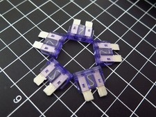 Lot of 5 3-Amp ATC Blade Fuse Made in Japan