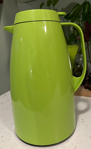 EMSA Carafe Coffee Jug 1.5/ml W/High Quality Glass Liner Green Made in Germany - Picture 5 of 11