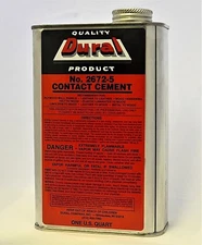 Dural No. 2672-5 Contact Cement qt no CA