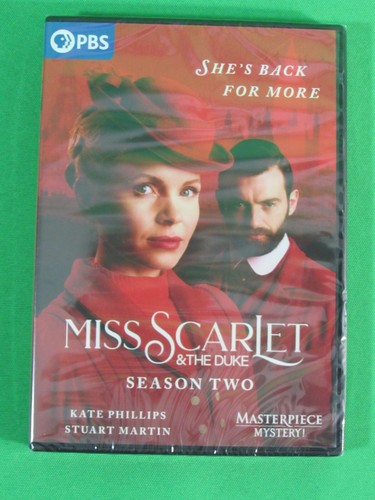 Miss Scarlet & the Duke: Season Two (Masterpiece Mystery!) (DVD, 2022) SEALED