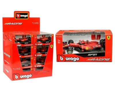 Bburago 1:43 Ferrari SF21 Charles LeClerc #16 18-36829 Diecast Formula Racing